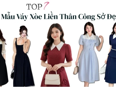 Mẫu Váy Xòe Liền Thân Công Sở Đẹp: Hướng Dẫn Chọn Lựa Hoàn Hảo 2026